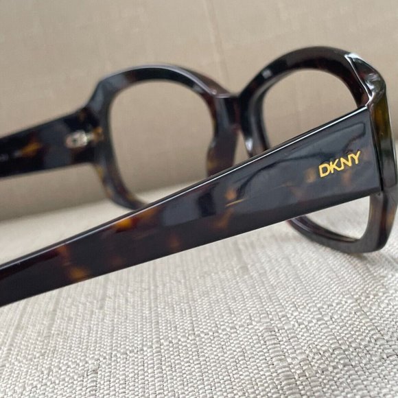Vintage DKNY Eyeglasses Frame Dark Brown Tortoise DY4048 55[]17 130 Glasses main image 8